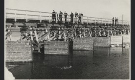 Most przez rzekę Orz na km. 113,5. 27 marca 1946 r.